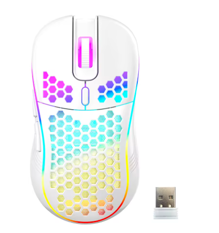 Honeycomb Wired Gaming Mouse RGB 7200 DPI Ergonomic