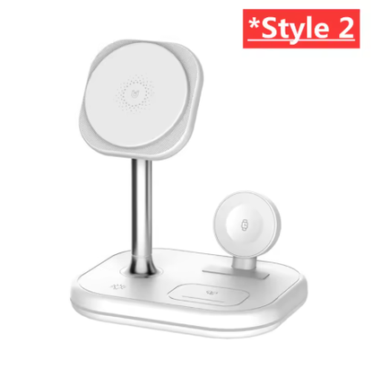 3-in-1 Magnetic Wireless Charging Stand for Apple Devices