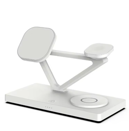 3-in-1 Magnetic Wireless Charging Stand for Apple Devices