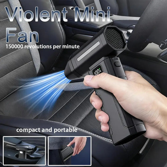 Cordless Turbo Air Duster – 150000RPM Brushless Blower
