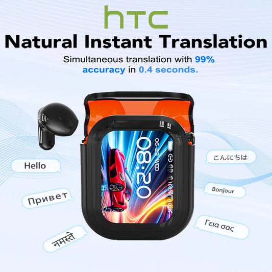 Bluetooth Translation Earbuds – Wireless, Waterproof Design