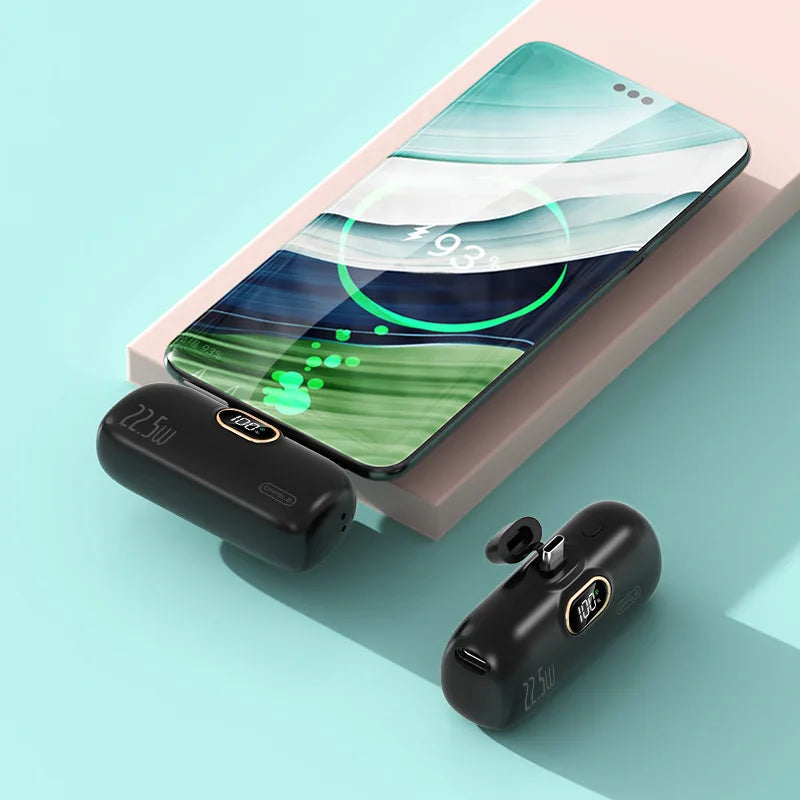 10000mAh Mini Portable Power Bank with Digital Display