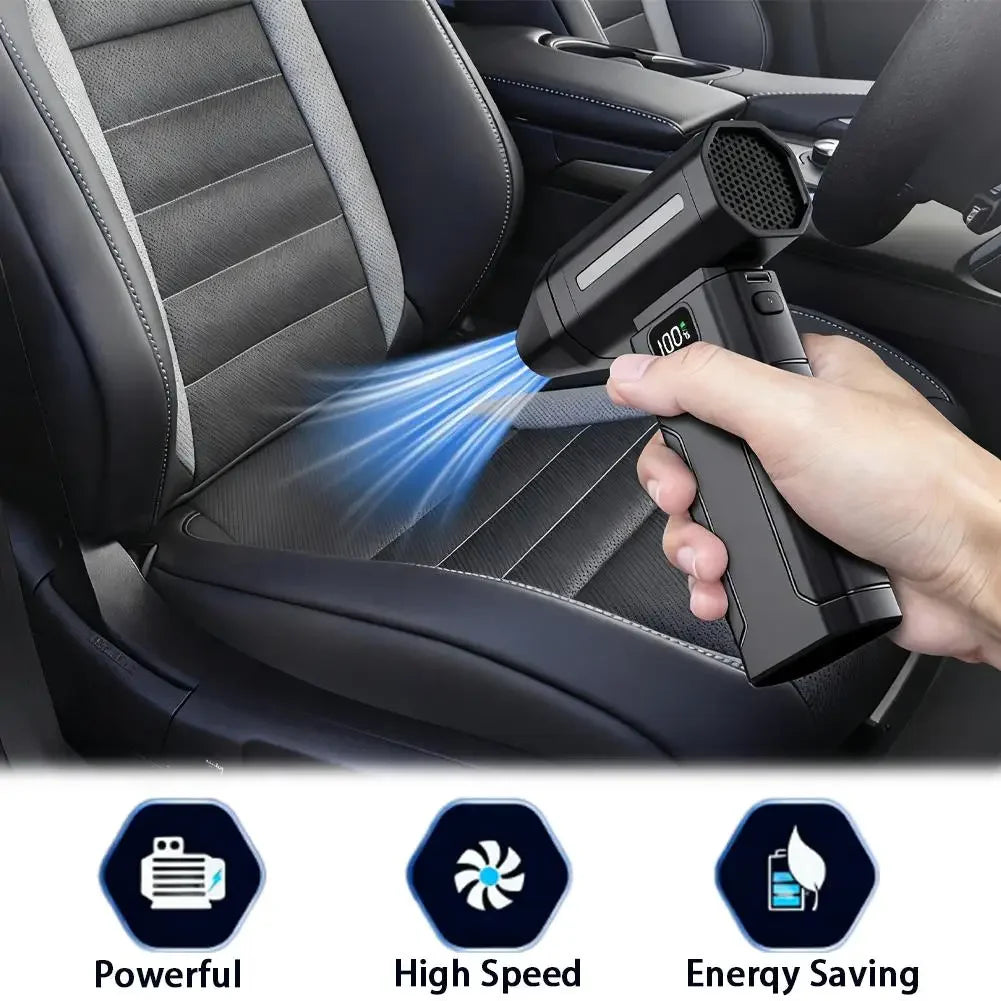 Cordless Turbo Air Duster – 150000RPM Brushless Blower