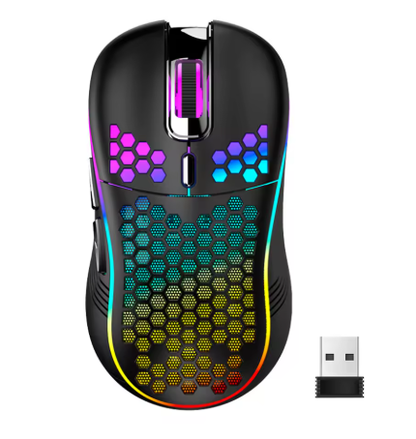 Honeycomb Wired Gaming Mouse RGB 7200 DPI Ergonomic