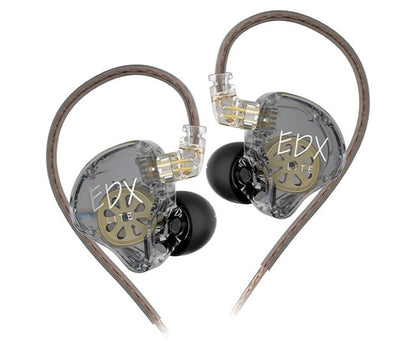 HiFi In-Ear Monitor Earphones – Detachable Cable & Mic